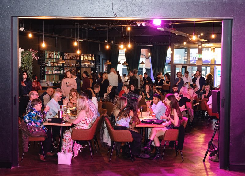 Dining at the Stage & Stem bistro