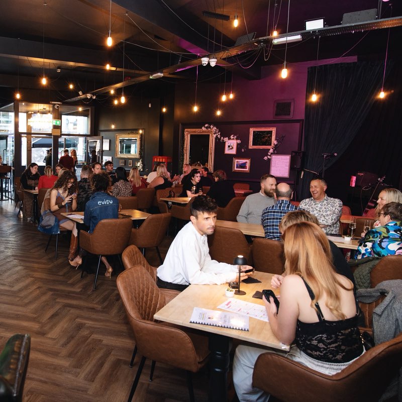 An evening in the Stage & Stem bistro
