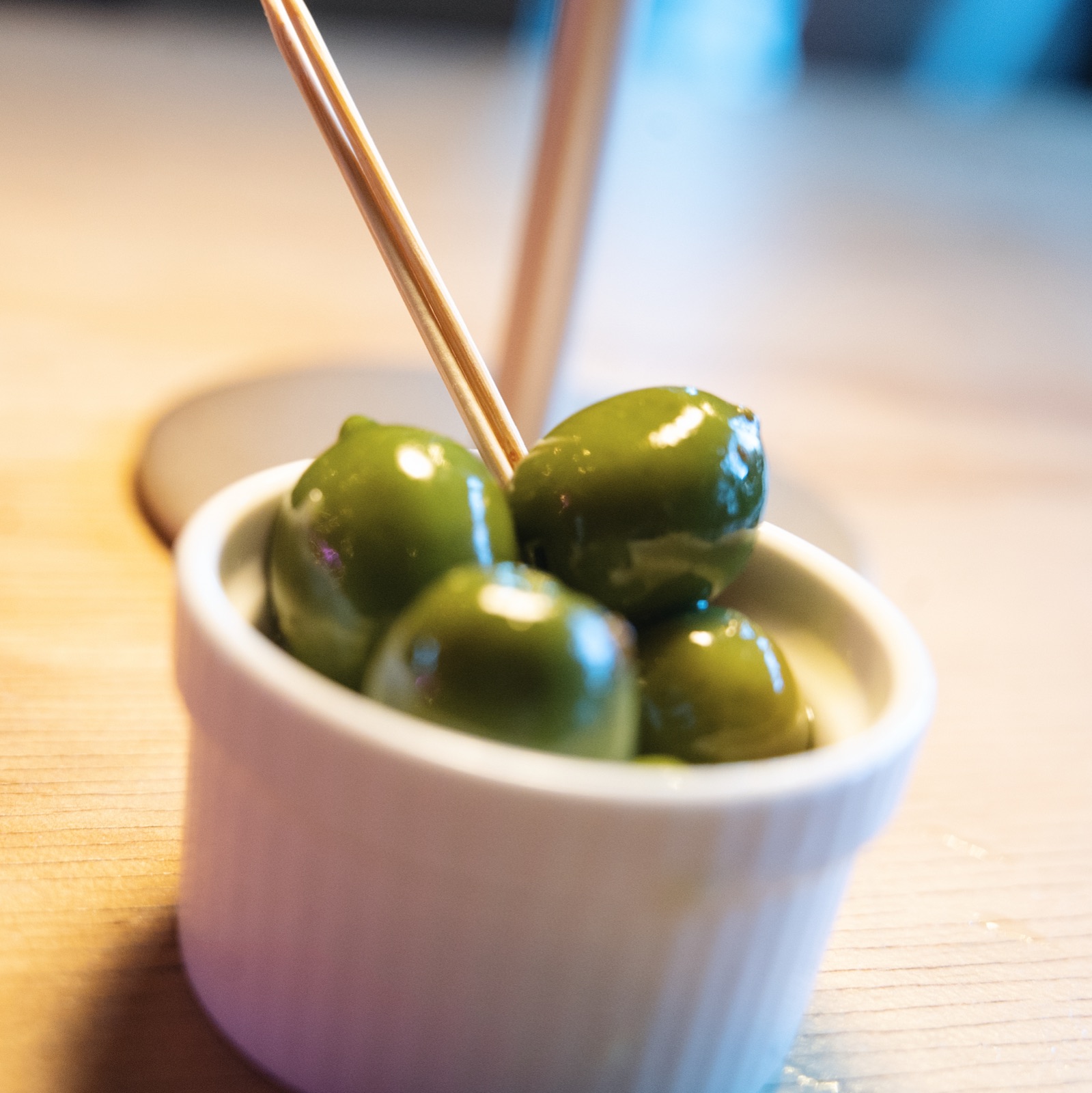 Small plates and olives at Stage & Stem